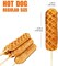 J-JATI Waffle Corn Dog Maker Hot Dog Presser Maker Waffle Stick Maker Hot Dog Maker